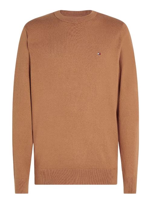 pima org ctn cashmere crew neck Tommy Hilfiger | MW0MW28046.RBC